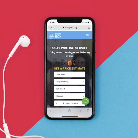 Essaybox login picture